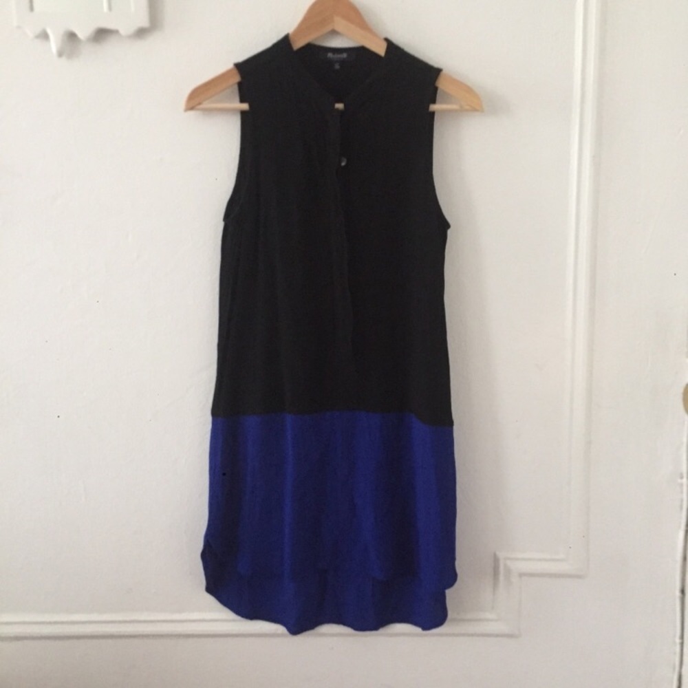 Madewell colorblock dress